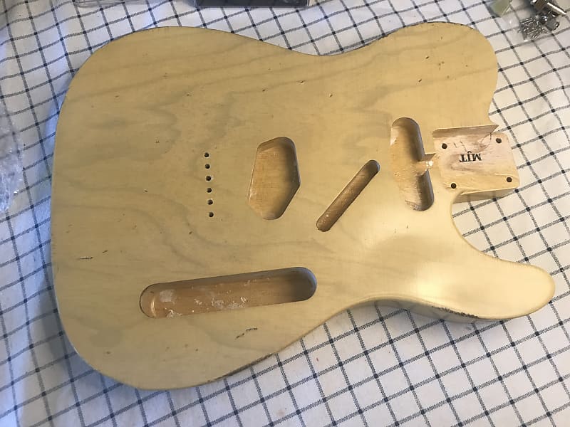 MJT Telecaster VTT Butterscotch Blonde Reverb