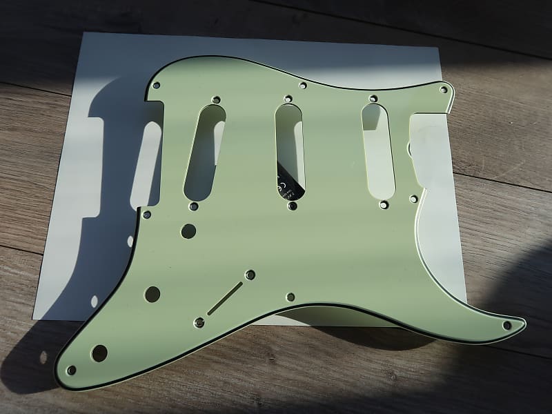 Japan Hole Fender Stratocaster Pickguard Mint Reverb Australia