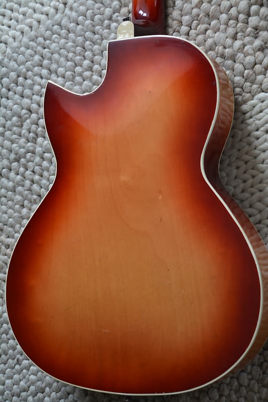 Alte Gitarre Guitar Archtop Mini Schlaggitarre Made In Reverb