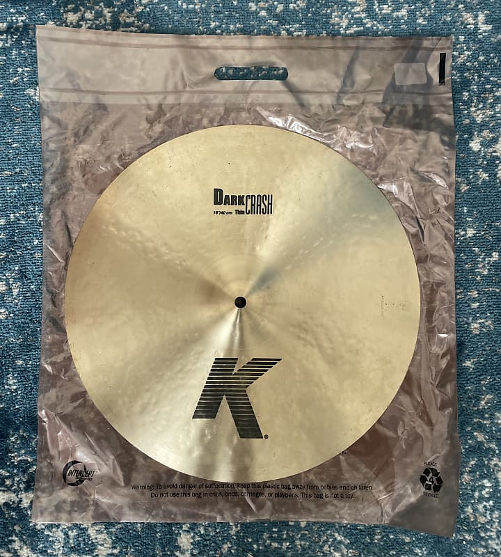 16 Zildjian K Dark Thin Crash Reverb