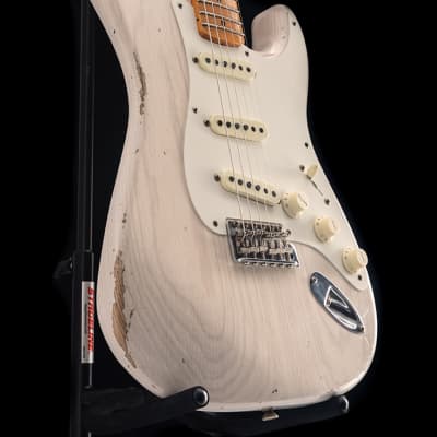 Fender Custom Shop Stratocaster Relic Aged White Blonde Reverb