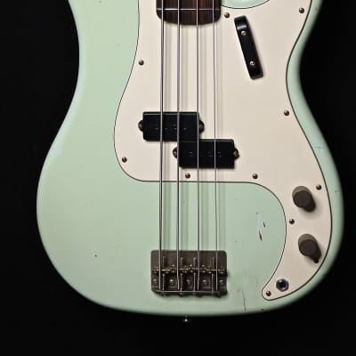 Nash Pb Bass Guitar Surf Green Reverb