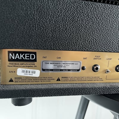 Friedman Naked Custom Reverb