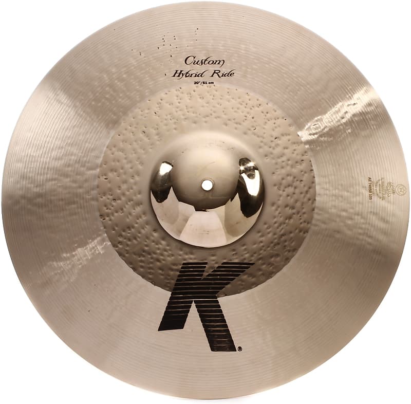 Zildjian 20 Inch K Custom Hybrid Ride Cymbal 3 Pack Bundle Reverb