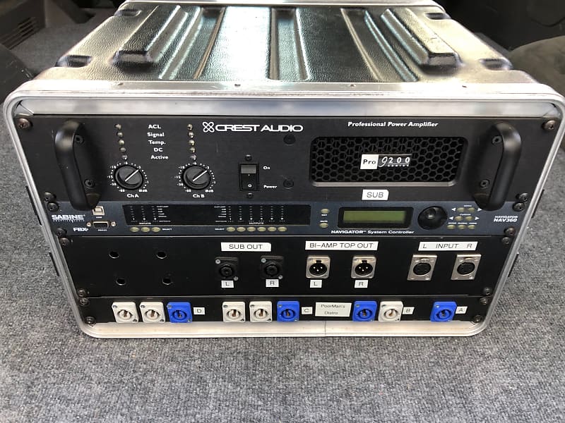 Sabine Xilica Navigator 360 Speaker Processor Reverb