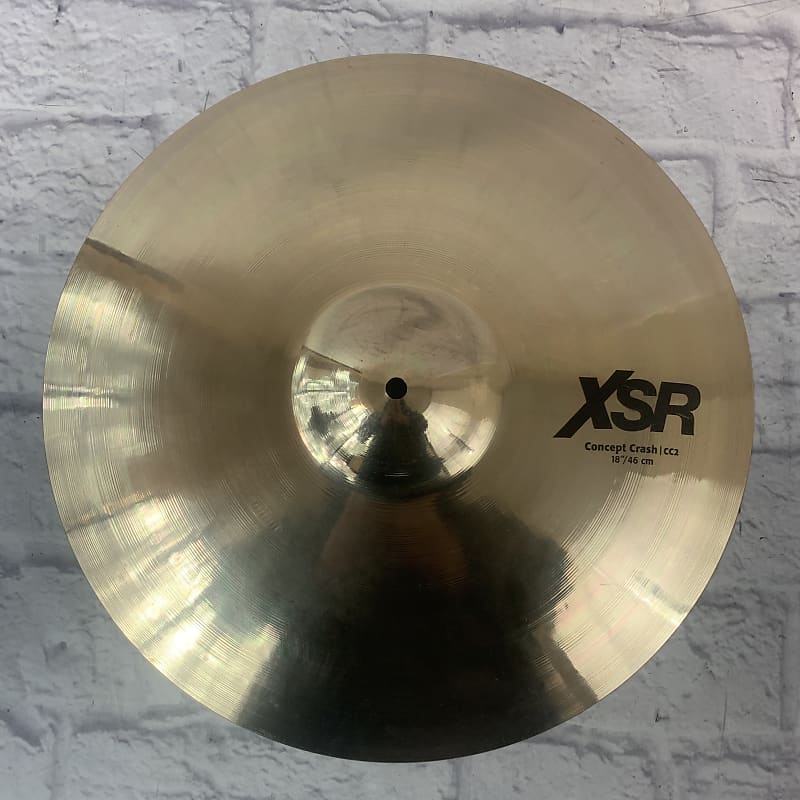 Sabian 18 XSR Concept Crash Cymbal Reverb