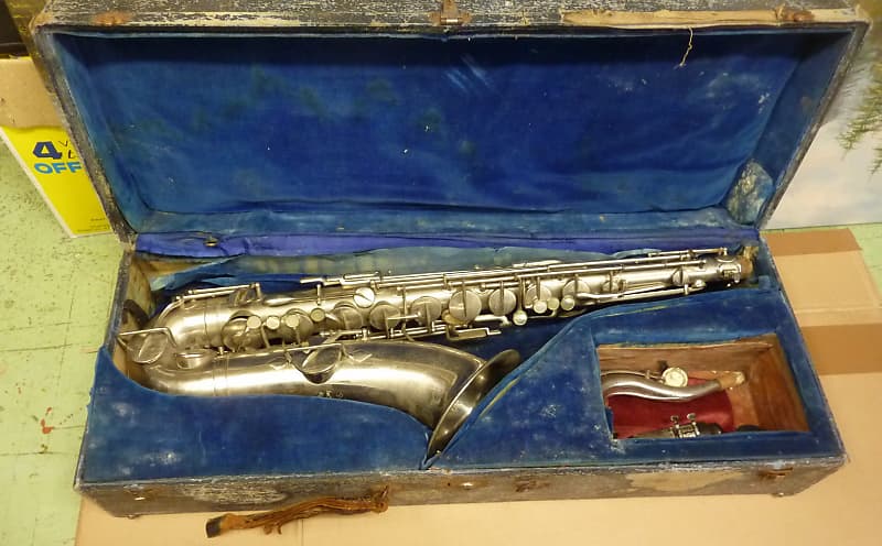 Ancien Saxophone Tenor Buffet Crampon Evette Shaeffer Reverb