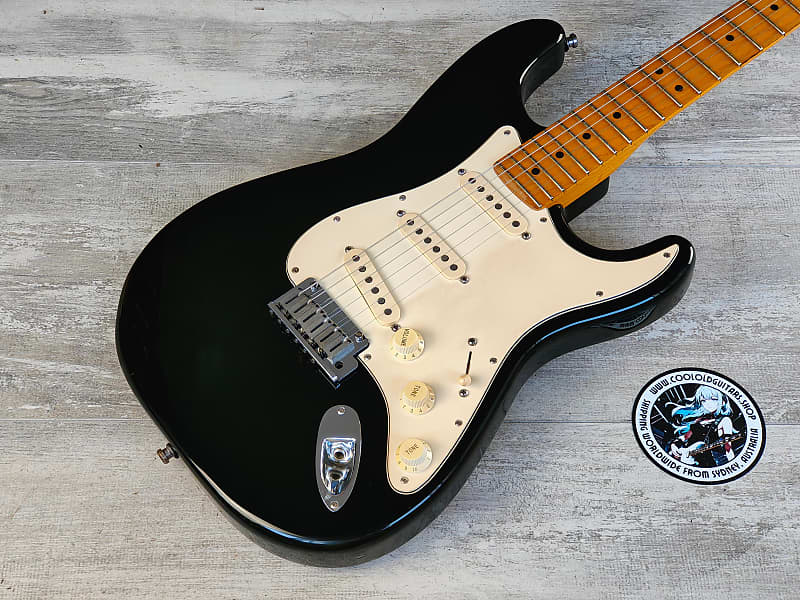 Fender Usa American Standard Stratocaster Black Reverb