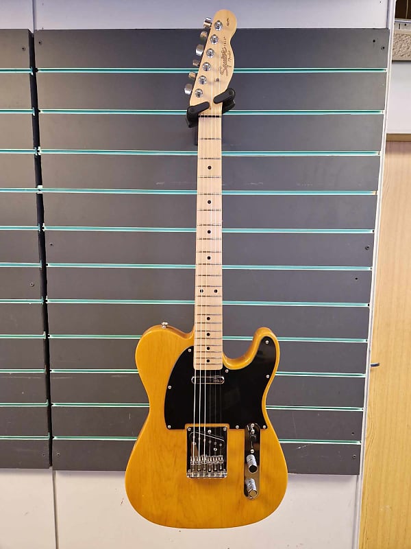 Squier Affinity Telecaster Butterscotch Blonde Electric Reverb