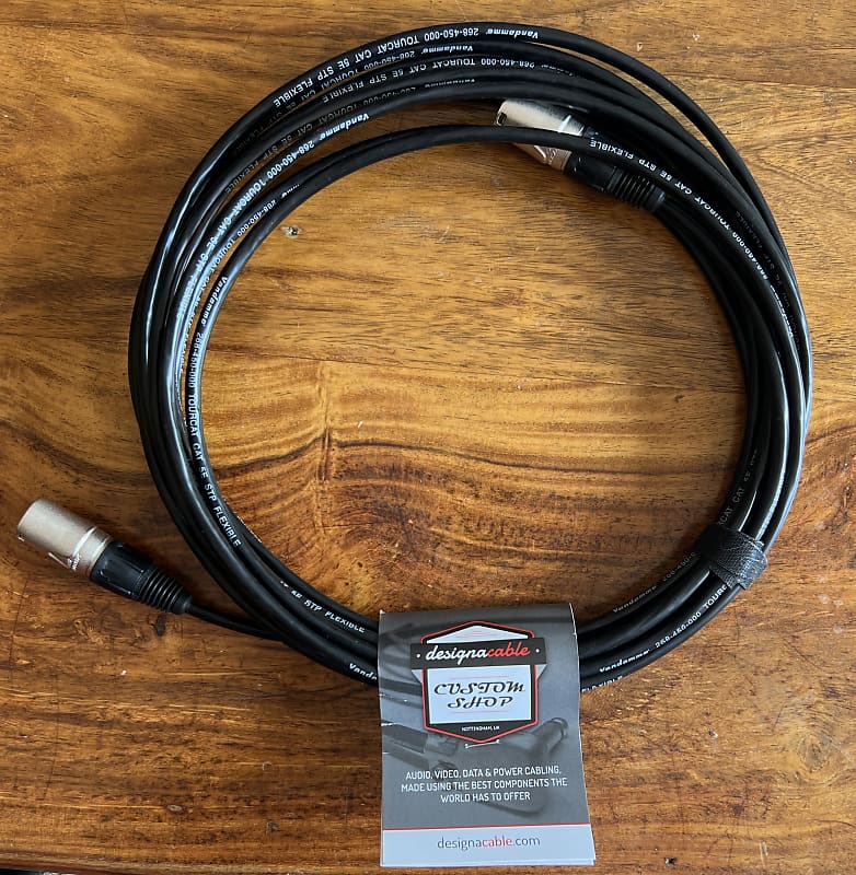 Shielded M Neutrik Ethercon Lead Van Damme Flexible Reverb Uk