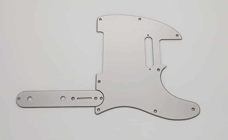 8 Hole Metallic Titanium Acrylic Pickguard Control Plate Reverb