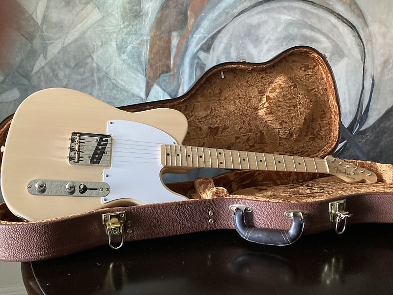 Partscaster Esquire White Blonde Reverb