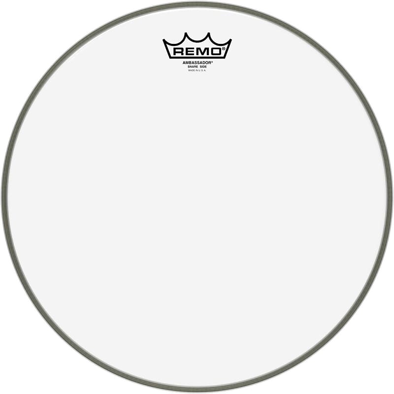 Remo 14 Ambassador Hazy Underside Snare Drum Head Reverb UK