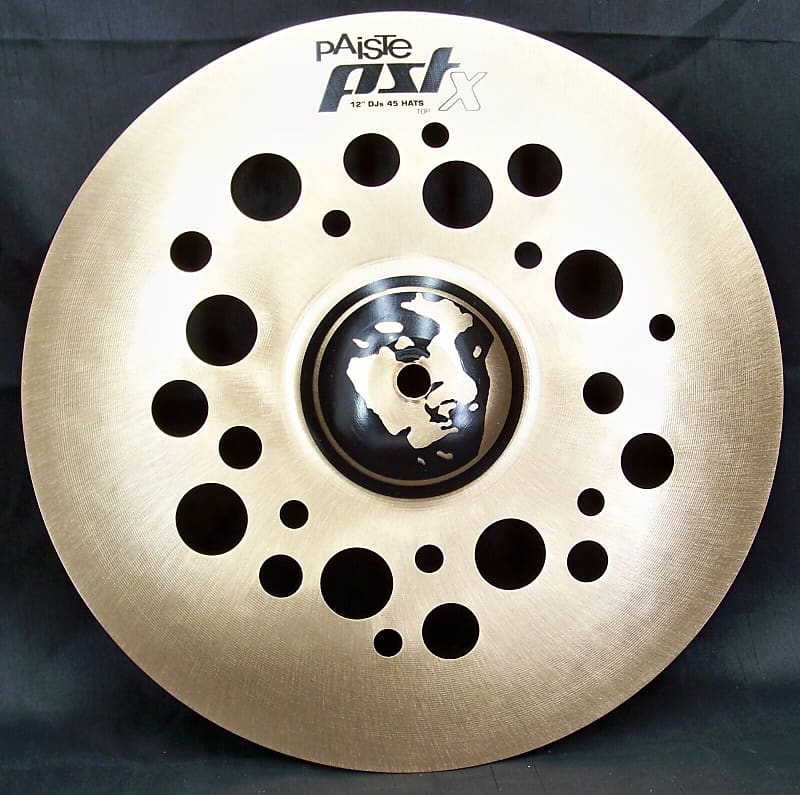 Paiste PSTX DJs 45 12 Hi Hat Cymbal Top New With Reverb