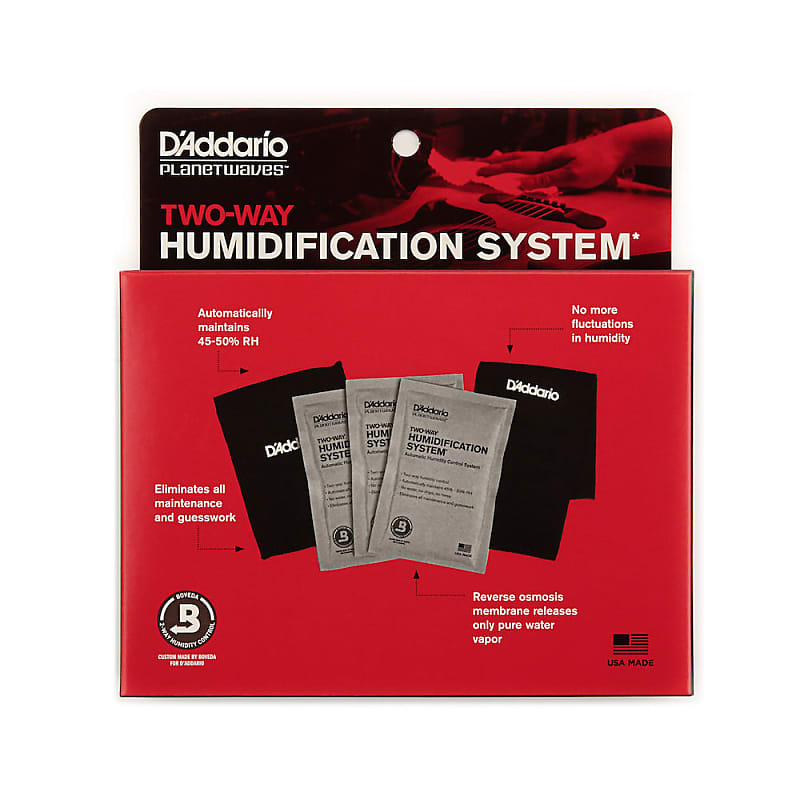 D Addario Pw Hpk Humidipak Automatic Humidity Control Reverb