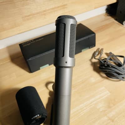 Sony Ecm Rare Stereo Microphone From Japan Reverb