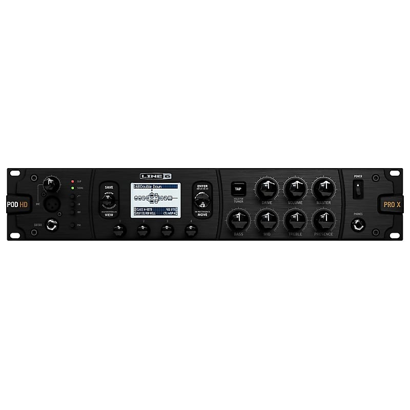 Line 6 POD HD Pro X Guitar Multi Effects Processor Reverb