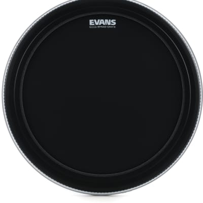 Evans Emad Calftone Bass Drumhead Inch Bundle With Evans Reverb