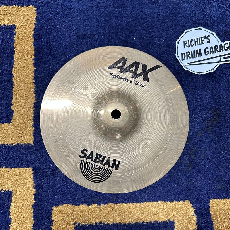 Sabian 8 AAX Splash Cymbal FREE SHIPPING Reverb