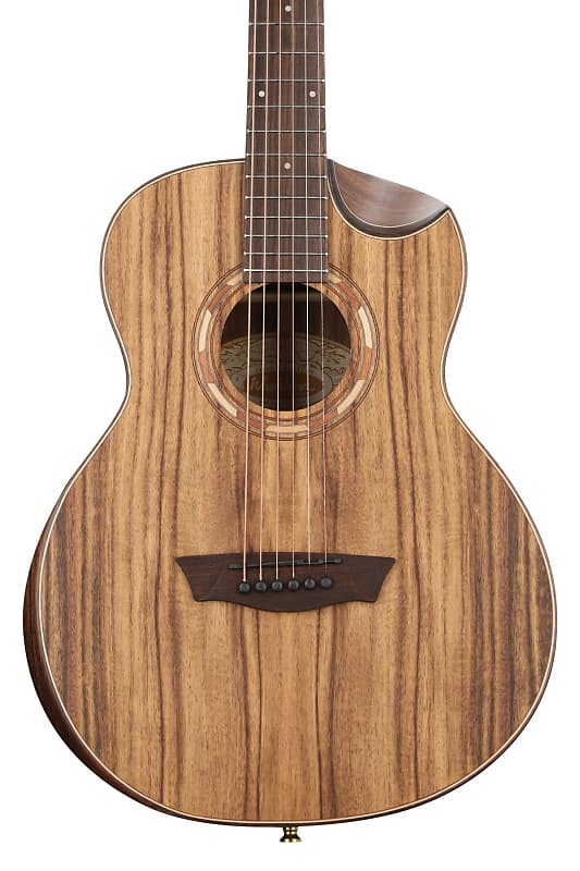 Washburn G Mini Acoustic Guitar Koa Reverb