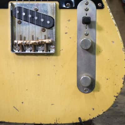 Guitare Garage Modèle T Blonde Butterscotch Relic Reverb UK