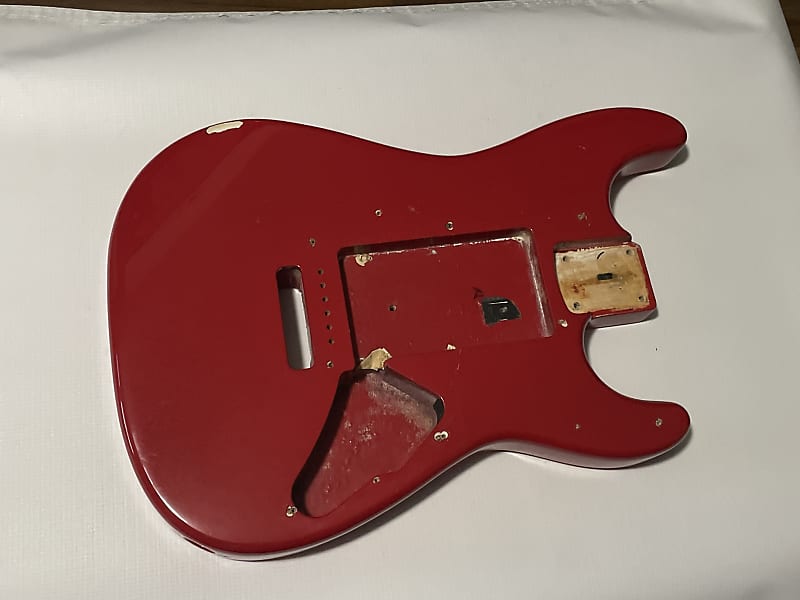 1987 Japan Charvel Jackson Import Model 1A Ferrari Red Reverb