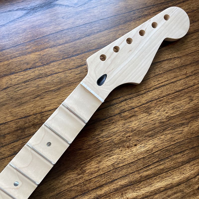 Scalloped Maple Strat Neck Fits Fender Stratocaster Body Reverb