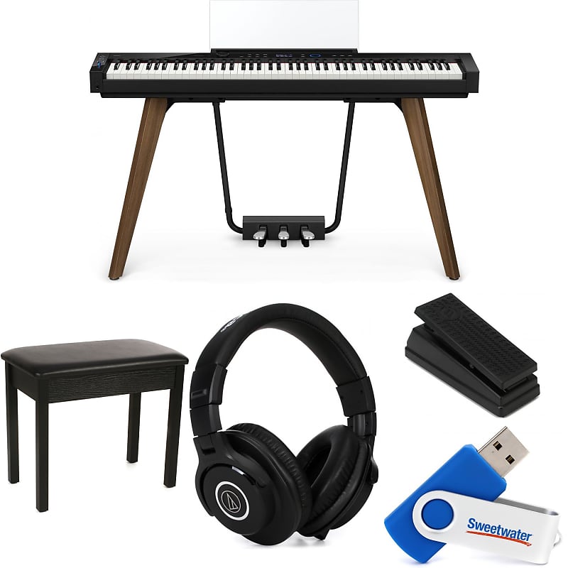 Casio Px S Digital Piano Essentials Plus Bundle Black Reverb