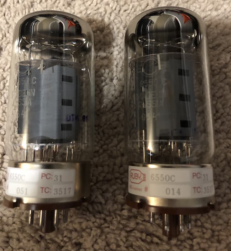 Ruby Sed Winged C C Matched Pair Brand New Nos Power Reverb