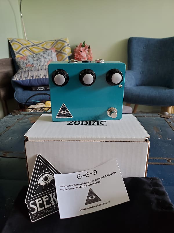 Seeker Electric Effects Zodiac Zonk Fuzz Reverb