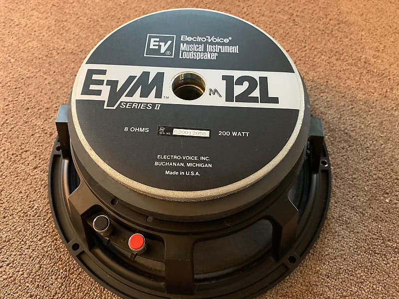 Electro Voice Evm L Evm L Series Ii Celestion Zakk Reverb