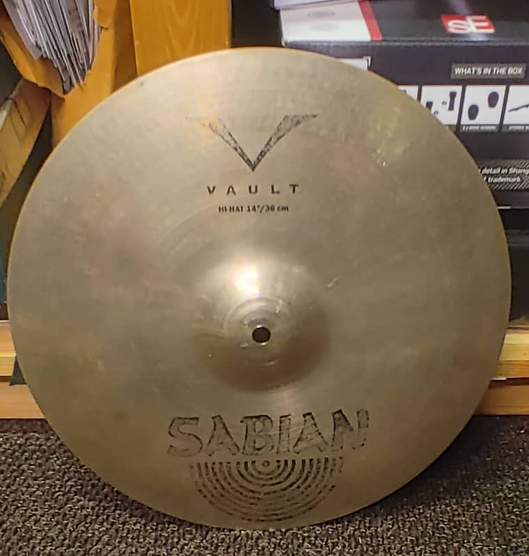 Sabian Aax X Celerator Hi Hat Bottom V Hat Top Pair Reverb