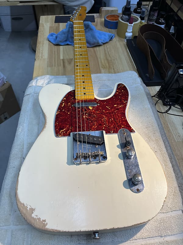 Partscaster Telecaster Vintage Blonde Reverb