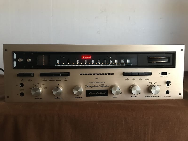 Marantz Vintage Stereophonic Receiver Model 19 Reverb