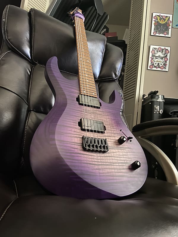 Kiesel Aries 2019 Purple Cali Burst Reverb