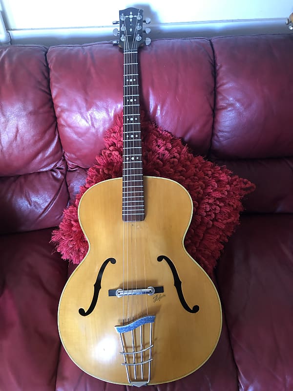 Hofner Senator Archtop Guitar 1956 Blonde Reverb