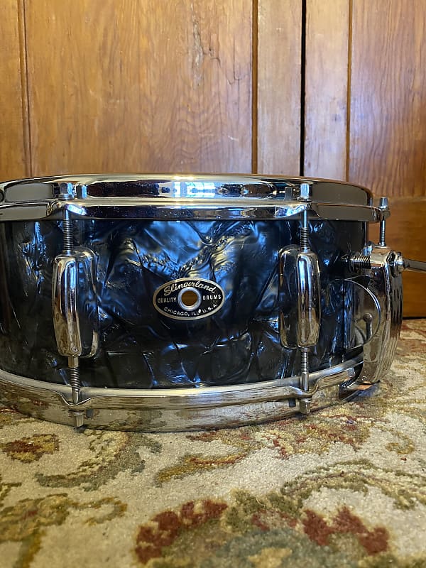 Super Gene Krupa Radio King X With Clamshell Strainer Reverb