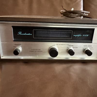 Pioneer Model Sr W Reverb Amplifier S Wood Reverb