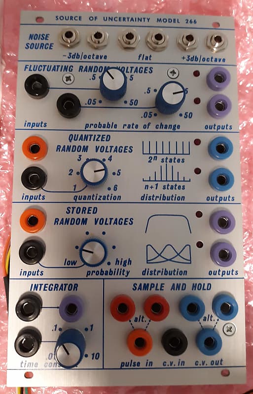 Buchla Format 266 Source Of Uncertainty Clone Module 4U Reverb