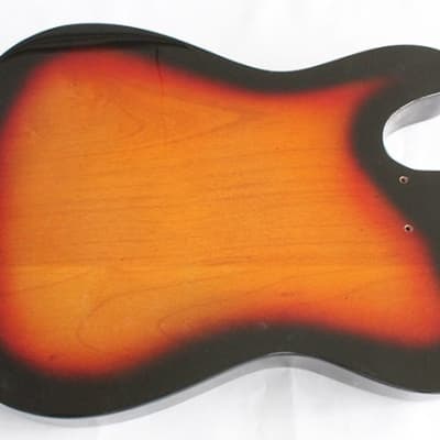 Tele Guitar Body Alder Wood Sunburst 3T Gloss Finish P90 Reverb