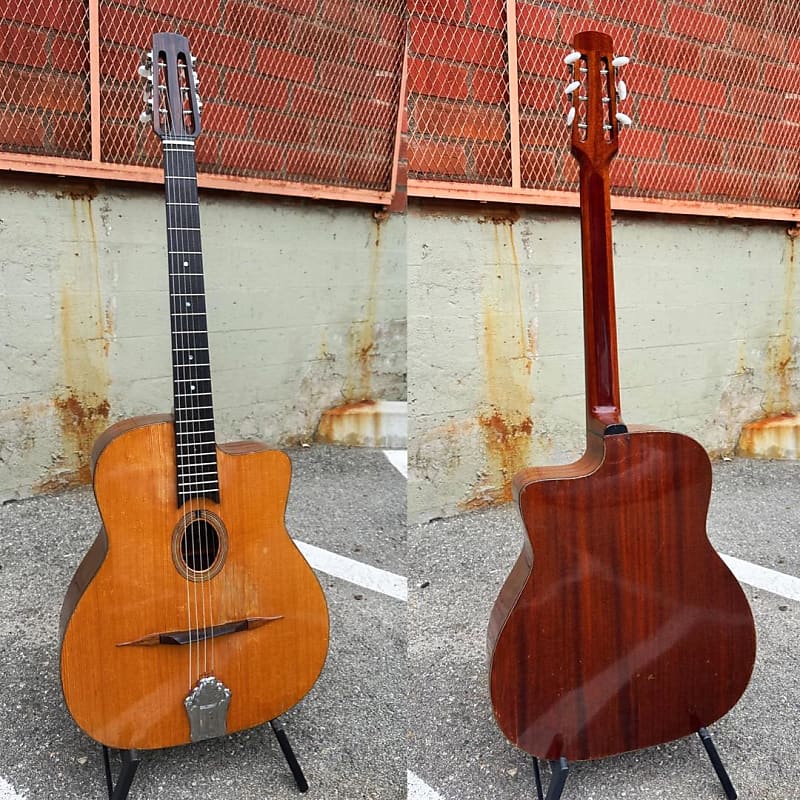 S Castelluccia Grande Bouche Gypsy Jazz Guitar Reverb