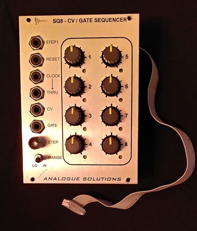 Analogue Solutions Sq Cv Gate Sequencer Silver Reverb