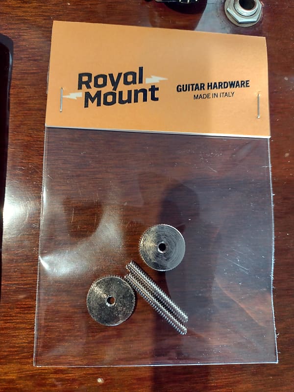 Gibson BASS MOD Soft Brass Thumbwheels And Posts For Reverb UK