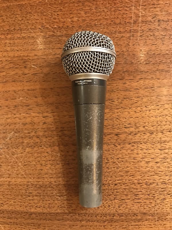 Vintage Shure Sm Unidyne Dynamic Microphone Reverb