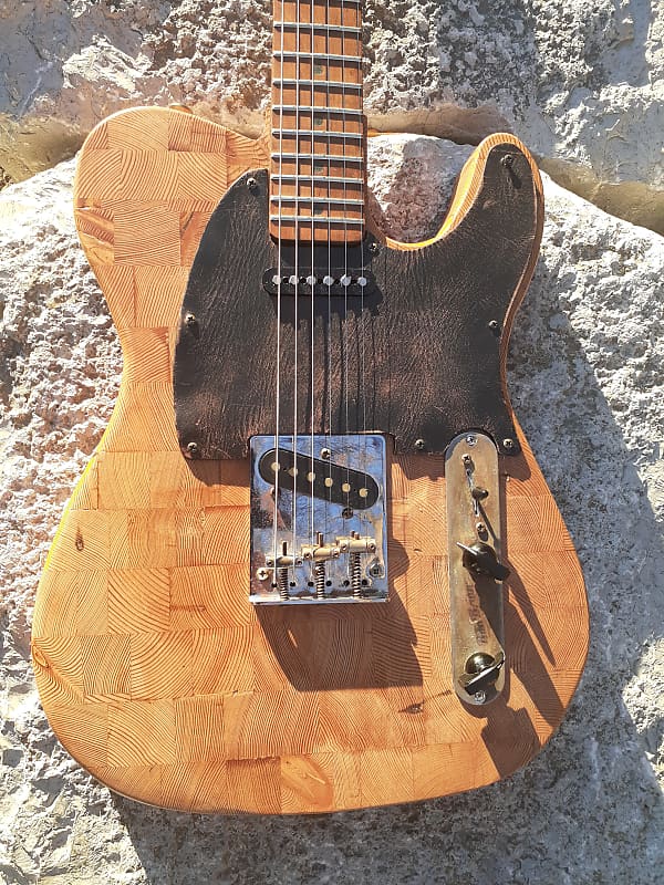 Badbrian Custom Handmade Reclaimed Wood Telecaster Reverb Canada