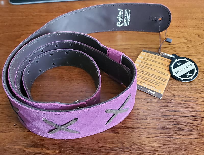 Right On Straps Legend Dg David Gilmour Jimi Hendrix Purple Reverb