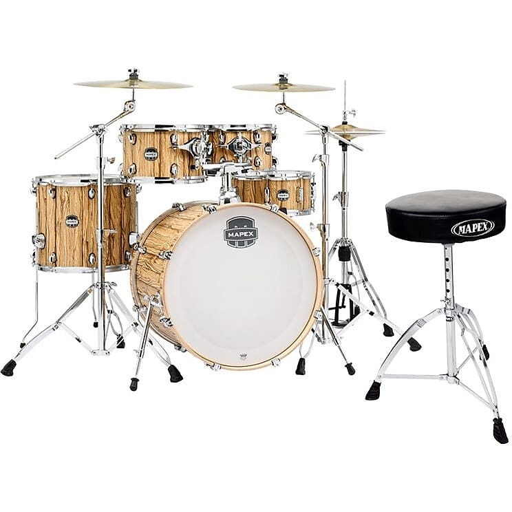 Mapex MA529SF Mars Rock Drum Shell Kit 5 Piece Driftwood Reverb