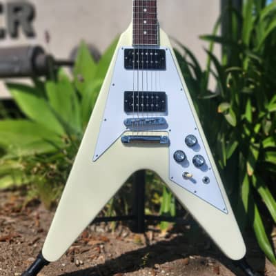 Gibson S Flying V Classic White Reverb