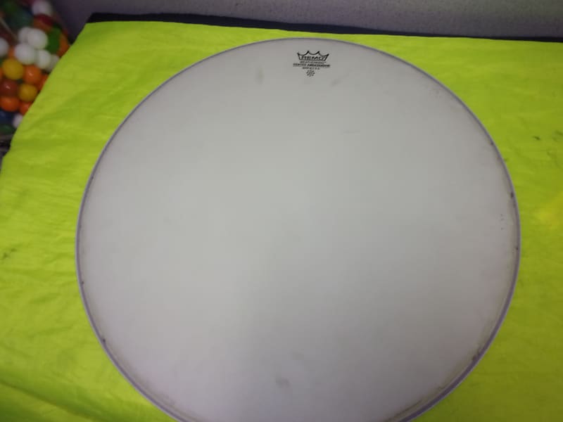 Remo Ambassador Floor Tom Drum Head Coated White Batter Reverb