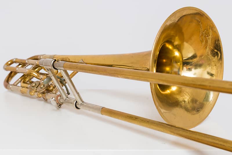 Bach Stradivarius 50B3 Bass Trombone Bb F Gb D 1971 Reverb